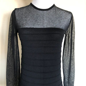 Zara Knit Dress!  Bare some but keep warm!